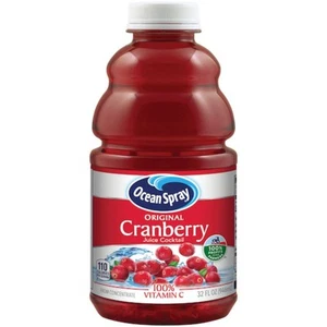 Ocean Spray Cranberry Juice Cocktail - 32 Ounces - 12 Per Case - Picture 1 of 6