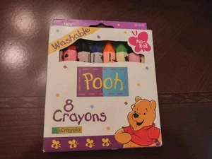 Seltene Winnie Puuh Crayola Buntstifte waschbar leicht gebraucht 1995 - Bild 1 von 3