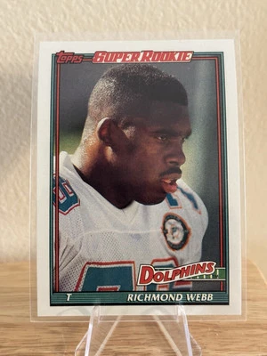 1991 Topps - #117 Richmond Webb - Image 1 of 2