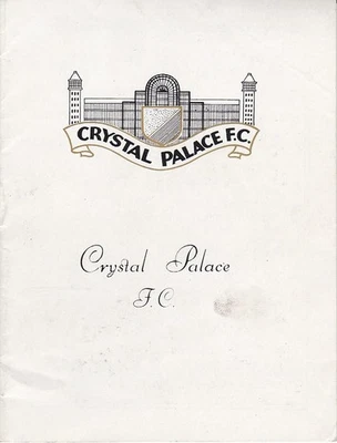 CRYSTAL PALACE v PORTSMOUTH                Div.2.             08. 09. 1965 - Image 1 of 2