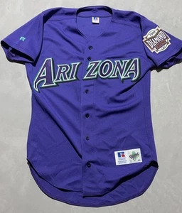 Vintage Authentic Russell Athletic Arizona Diamondbacks Alternate Purple Trikot 40 - Bild 1 von 9