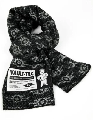 Bufanda de ayuda de supervivencia Fallout Vault-Tec | Bethesda Foto 1 de 3