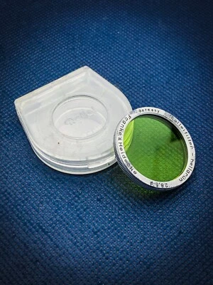 FRANKE & HEIDECKE Filter Rollei-hellgrun Bright Green 28.5mm for Rolleiflex TLR - Image 1 of 4
