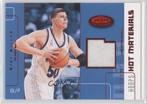 2002-03 Hoops Hot Prospects Hot Materials Red Hot /50 Mike Miller #HM-MM