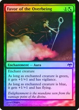 Favor of the Overbeing FOIL Eventide PLD Blue Green Common MTG CARD ABUGames