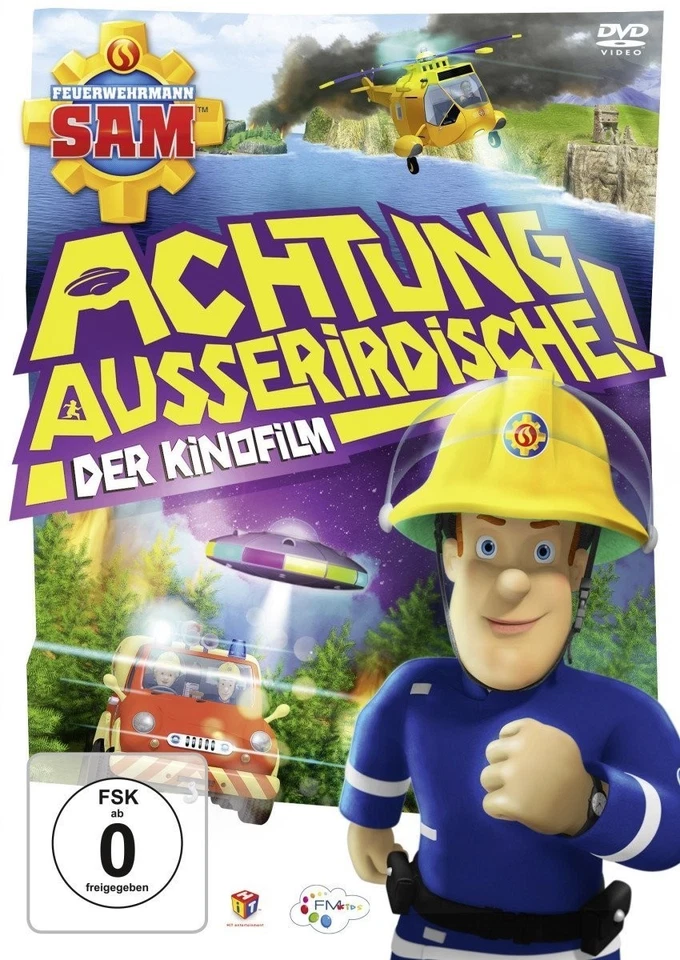 FEUERWEHRMANN SAM - ACHTUNG AUßERIRDISCHE (KINOFILM)   DVD NEW  - Image 1 of 1