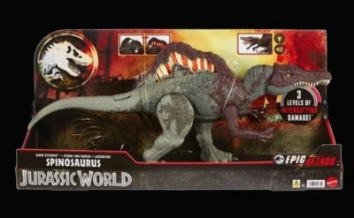Jurassic World Epic Attack Spinosaurus HXF62 Mattel NEU/OVP