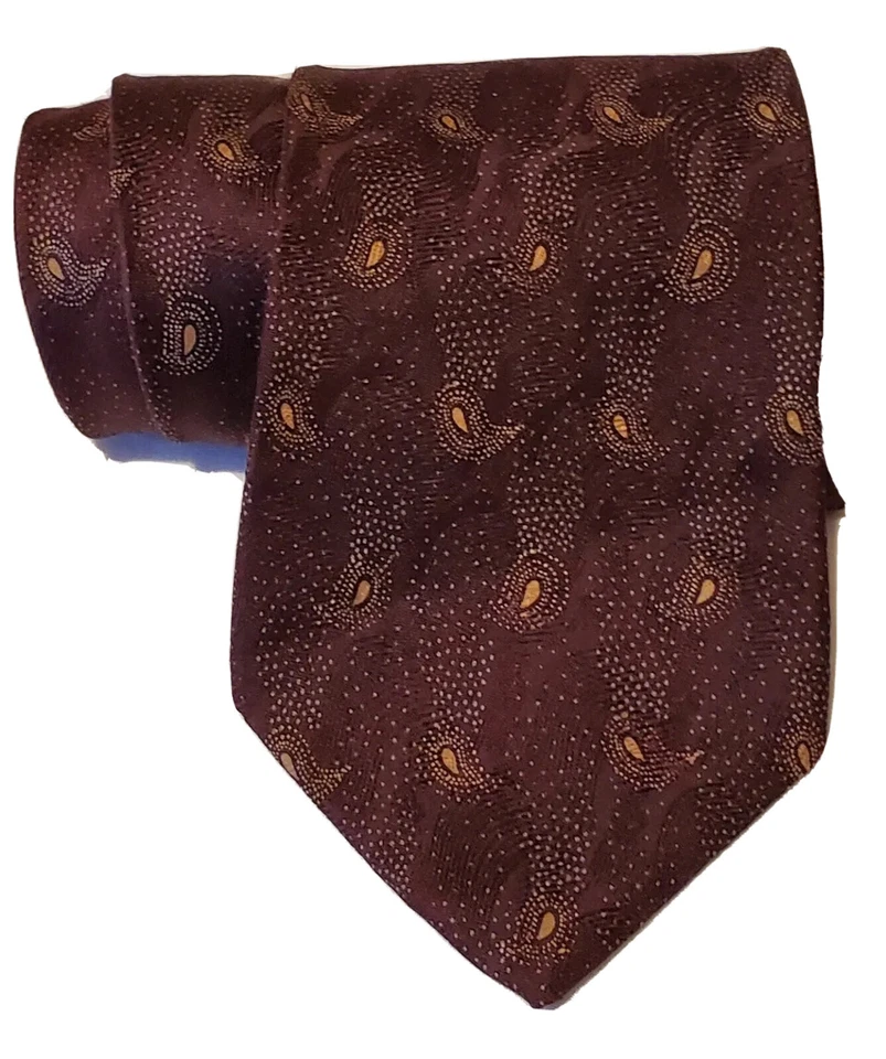 Corbata de seda para hombre Natural Exchange de Alexander Lloyd L 62" W 4" Foto 1 de 4