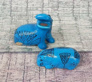 MMA Metropolitan Museum of Art Blue William The Hippo Egyptian Figurines - Picture 1 of 24