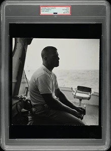 Mickey Mantle Ozzie Sweet Tipo 1 El Viaje de Pesca 1957 Foto PSA Losa Auténtica - Imagen 1 de 6