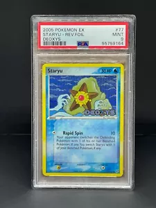 Pokemon Ex Deoxys Staryu Reverse Holo PSA 9 MINT #77 - Graded Card - Bild 1 von 2