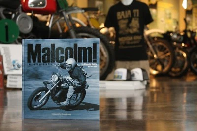 Malcolm! Libro de cuentos de mesa de centro de tapa dura The Autobiography of Malcolm Smith Foto 1 de 2