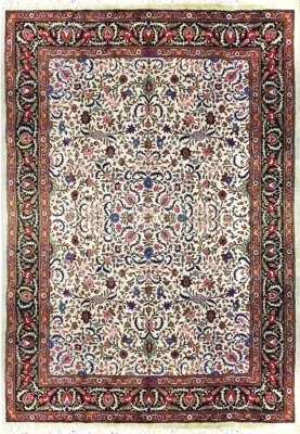 Alfombra Tabreez 8x12 Usada Tradicional Patrón Completo #5031 Foto 1 de 4