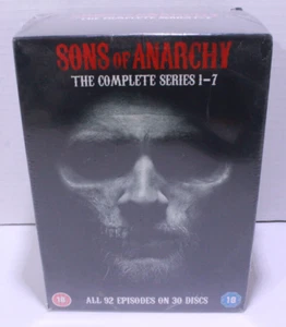 The Sons of Anarchy: The Complete Series 1-7 (UK IMPORT) [DVD][Region B/2] NEW - Picture 1 of 7