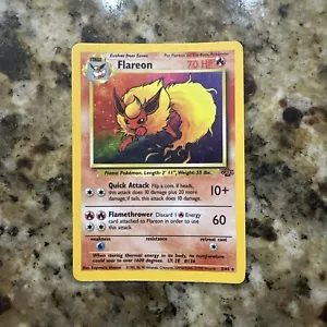 Pokemon TCG - Flareon 3/64 - Jungle - Holo Rare - LP/MP - Picture 1 of 2