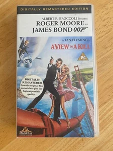 A View to a Kill Special Collector’s Edition Bond 007 VHS Poster Cover - Picture 1 of 3