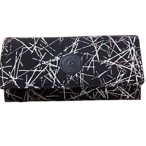 KIipling Live Light Trifold navy blue wallet foldover - Picture 1 of 13