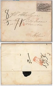 ANTICHI STATI:  STATO PONTIFICIO - BUSTA   firmata  PRINCIPE BORROMEO ARESE - Imagen 1 de 1