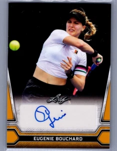 2021 Leaf Eugenie Bouchard Auto Gold #BA-EB1 Autograph Genie Canadian Tennis - Bild 1 von 2