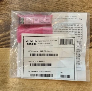 Nuevo módulo transceptor Cisco GLC-FE-100ZX= SFP 10-2263-01 - Imagen 1 de 2