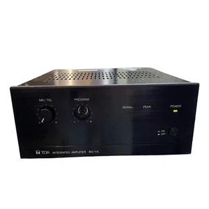 TOA 15 Watt Integrated Amplifier BG-115 - Picture 1 of 9