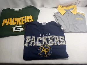 NFL Green Day Packers Football 2 - Kurzarm T-Shirts - ein Langarmpaket  - Bild 1 von 11