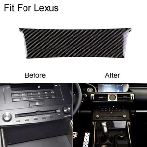 Carbon Fiber Central Contol Trim Cover Type A For Lexus IS250 IS350 2013-2019 - Bild 1 von 7