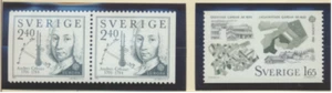 Sweden Stamps Scott #1401 To 1402, Mint Never Hinged, #1402 Is Booklet Pair - Picture 1 of 1