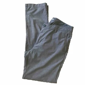 Linksoul Hose Herren 33R grau Performance Flatfront Golf Chinohose - Bild 1 von 12