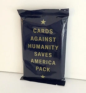 CARDS AGAINST HUMANITY Saves America Expansion Pack , 30 Cards , New / Sealed - Picture 1 of 2