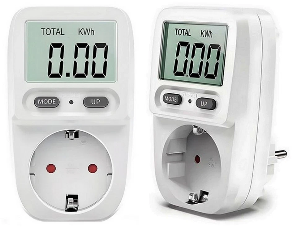 2x (!) Energiekosten Messgerät DW-3001 Strommesser Energieverbrauch Strom Zähler - Bild 1 von 1