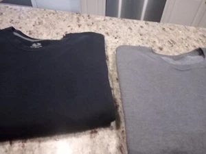 FRUIT OF THE LOOM/ Pullover HOMBRE Cuello Redondo/Gris o Negro/ XL/sudadera - Imagen 1 de 16