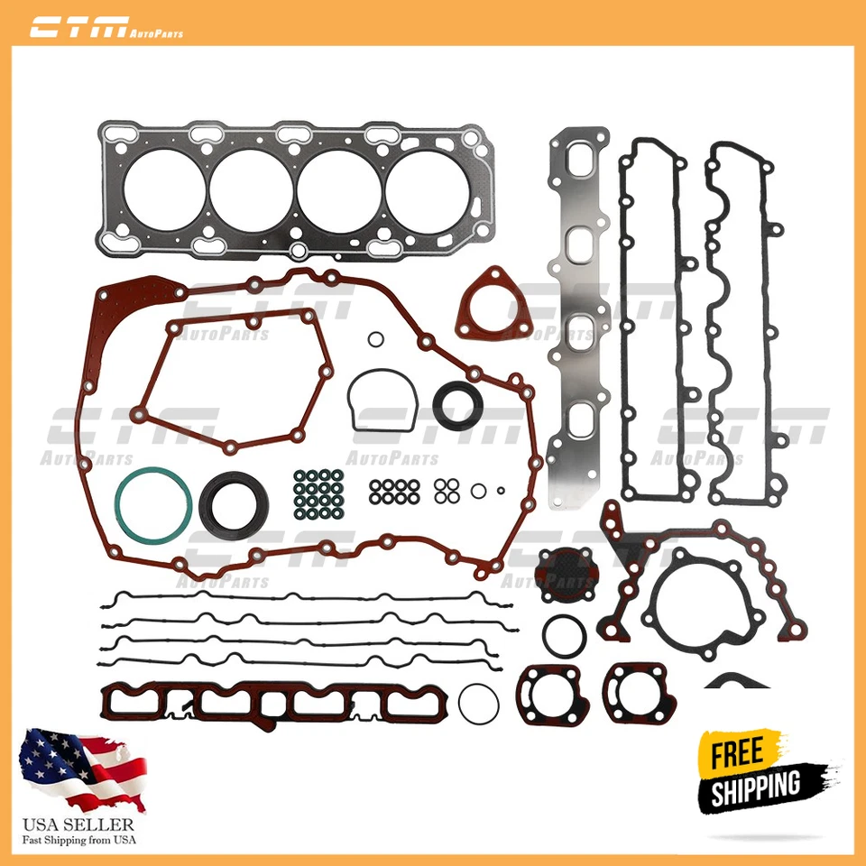 Fits 99-02 Chevrolet Cavalier Alero Pontiac Sunfire 2.4L DOHC Head Gasket Set Foto 1 de 4