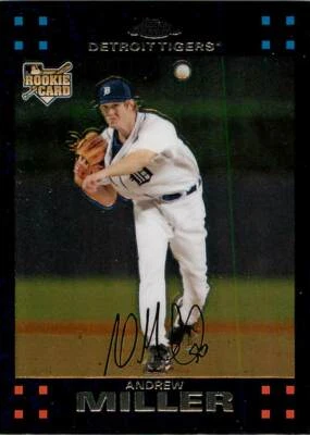 ANDREW MILLER 2007 Topps Chrome ROOKIE RC #298 Cardinals  - Image 1 of 2