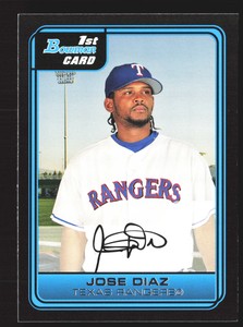 2006 1st Bowman Baseball #B72 Jose Diaz Prospects