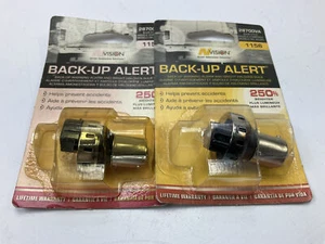 PAIR - Hopkins 28700VA Back-up Alert Warning Alarm & Light Bulb, 1156 Bulb Style - Picture 1 of 4