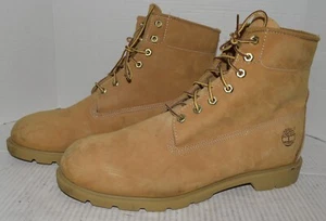 Timberland 6 Pulgadas Básicas Cuero Impermeable Trabajo Botas con Cordones Para Hombres Talla 14 M - Imagen 1 de 4