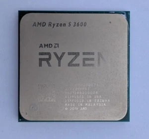 AMD Ryzen 5 3600 Processor 3.6GHz, 6-Core, Socket AM4 with Cooler - Photo 1/2