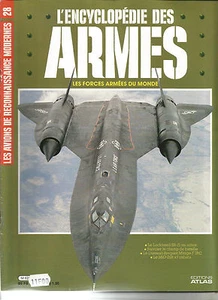 ENCYCLOPEDIE DES ARMES N° 28 LES AVIONS DE RECONNAISSANCE MODERNES - Imagen 1 de 1