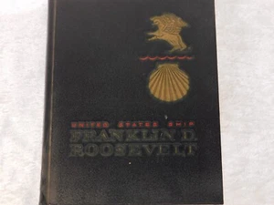 Vintage 63 VIETNAM WAR US NAVY USS FRANKLIN D. ROSSEVELT CVA-42 CRUISE BOOK - Picture 1 of 11