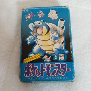 Pokemon Playing Cards Poker Deck Blastoise Blue Nintendo - Picture 1 of 24