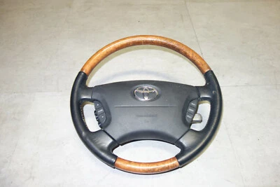 Volante JDM Toyota Celsior / Lexus LS430 madera cuero 2001-2006  Foto 1 de 4