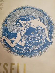 Póster vintage 1996 de Akseli Gallen Kallela. raro - Imagen 1 de 9