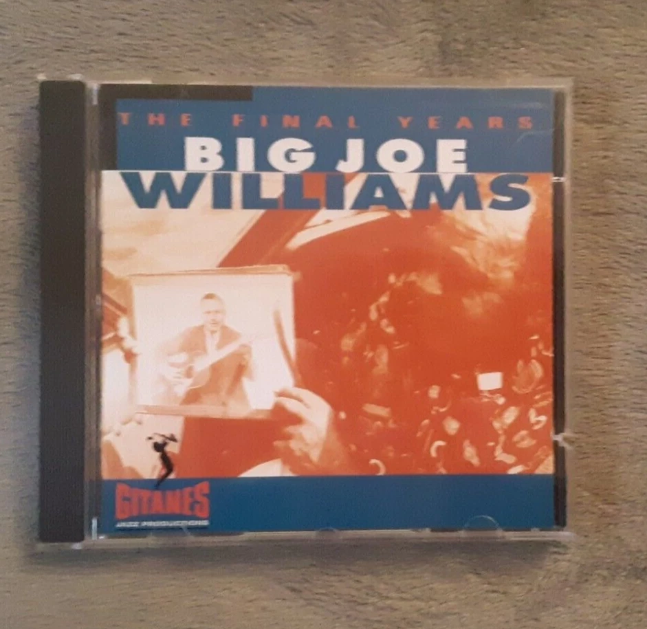 SALE Big Joe Williams The Final Years Jazz CD 1994 9 String Guitar Recorded '79 Foto 1 de 3