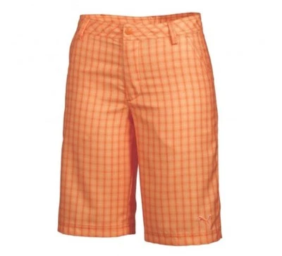 New Puma Golf  Youth  Junior / Kids Collection Novely Shorts - Image 1 of 3