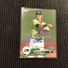 2018 TOPPS PRO DEBUT #87 DREW ELLIS *CERTIFIED AUTO*  HILLSBORO HOPS