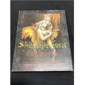 Santa Lilio Sangre Hard cover Art Book 2010 Kojima Ayami Akai Yuri Japan Used - Picture 1 of 3