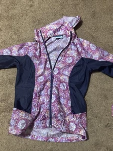 Youth Small Girls Columbia Rain Jacket - Picture 1 of 3
