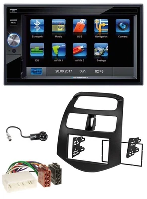 Blaupunkt SD Bluetooth 2DIN MP3 USB AUX Autoradio für Chevrolet Spark KLM 2012-2 - Bild 1 von 4