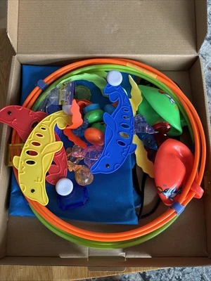 Multicolored Swimming Pool Diving Training Toy Set for Kids - Image 1 of 4